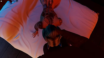 Preview 3 of Boob Suck Romance - Ela Me Mama T&atilde_o Gostosoo