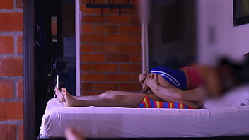 Preview 2 of Anal Play Time - La madrastra y el estudiante compartieron una sonrisa traviesa en el pasillo.