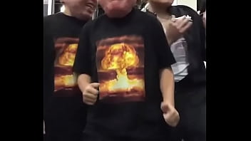 Preview 2 of Tent Ends - Donald Trump And Kim Jon Un hard sex with iroshime bomb