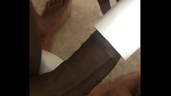 Preview 2 of Brazzer Network Only - BBC TOILET ROLL CHALLENGE