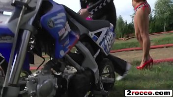 Preview 1 of Murrieta Hot Moms - Biker dudes engage in hot orgy after a ride on their motorcycles
