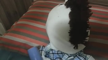 Preview 1 of Milf Xxxcom - Pupunha o boneco goy se divertindo com seu consolo