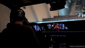 Preview 1 of Asian Sissy Hd - I fuck Cj Miles in the car in multiple postures