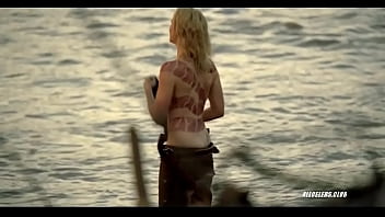 Preview 1 of Aabbey Rain - Ingrid Bols&oslash_ Berdal - Westworld - S01E04