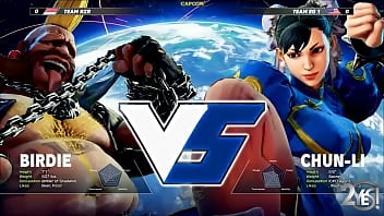 Preview 2 of Lana Rohdals Gangbang - Street Fighter V - Those Chun-Li Boobs-Breasts-Tits Though! - SFV