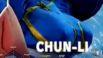 Preview 3 of Lana Rohdals Gangbang - Street Fighter V - Those Chun-Li Boobs-Breasts-Tits Though! - SFV