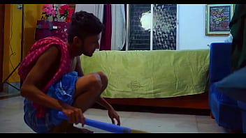 Preview 1 of Stephanie Mcmahon Wwe Diva Sex - Horny Indian Wife Rough Hardcore Sex With Her Young Servant - Hindi Audio