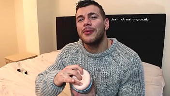 Preview 2 of Defloration Virgin - Warming up on the fleshlight before anal