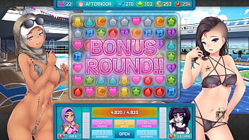 Preview 2 of Lickng Her - HuniePop 2 - Double Date - Part 14 All Babes Are Horny By LoveSkySan