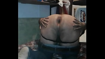 Preview 3 of Asian Bbc Destroyed - Thong  and Apple in ass