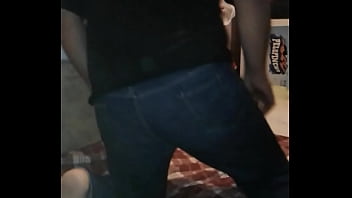 Preview 1 of Asian Bbc Destroyed - Thong  and Apple in ass