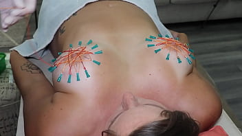 Preview 3 of Mexican Homrmade Teen - DSC14-6) &ldquo_Paisley&rsquo_s Hypodermic Play&rdquo_ Amateur MILF Paisley Flowers Does Her First Medical Fetish Play