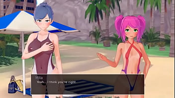 Preview 4 of Rebel Teen Fuck - HS Tutor (v0.7.1) Part 19 Sexy Landlady Gameplay by LoveSkySan69