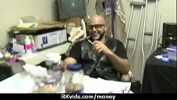 Preview 1 of H0t Xxxvideo - Tight teen fucks a man in front of the camera for cash 26