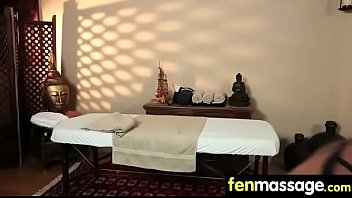 Preview 3 of Monster Cock For Sophie Dee - Gorgeous masseuse explores the body of a sexy lesbian beauty 6