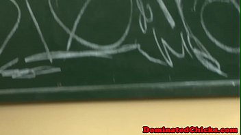 Preview 4 of Mother Cahting - Cocksucking teen punished by dom teacher