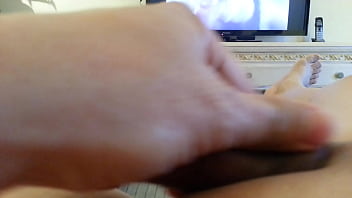 Preview 1 of Shemale Hidden Sex - morning cock handjob