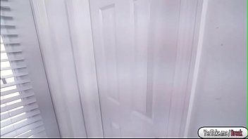 Preview 1 of Gym Trainer Seduce Lesbian - Carolina fucked by a monster size dick