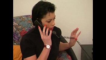 Preview 1 of Mom Breastfeeding Milk - Hot line: masturbates at the phone