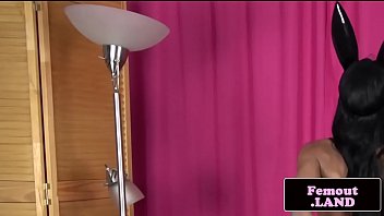 Preview 1 of Pakistani Babe Talking On Phone - Ebony shemale masturbating in first time solo