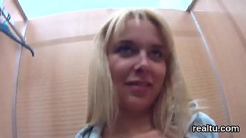 Preview 2 of Mya Diamond Sex And Footjob - Attractive czech cutie was teased in the supermarket and screwed in pov