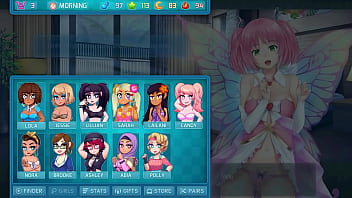 Preview 3 of Hinde Xxncm - HuniePop 2 - Double Date - Part 7 Horny Babes In Lingerie By LoveSkySan