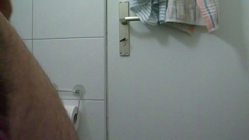 Preview 1 of Son Suduce Mom - solo masturbation in bathroom.AVI