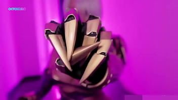 Preview 1 of Mask Lux - Ivy Valentine bed fight