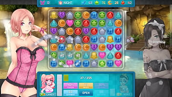 Preview 4 of Hd Porrncom - HuniePop 2 - Double Date - Part 4 Sexy Arabian Beauty By LoveSkySan