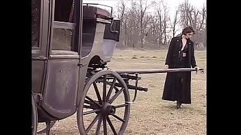 Preview 1 of Cowboy Boot Trample - Hot and sexy brunette wants sex in a buggy!