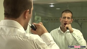 Preview 1 of Chubby Boy - Spencer Fox fucks his T-girlfriend