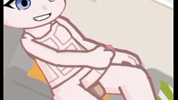 Preview 2 of Cumsucking Wife - Novinho que acaba de completar 18 anos batendo punheta e gozando em anima&ccedil_&atilde_o gacha