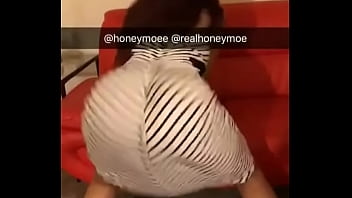 Preview 3 of Mi Esposa En Glori Hole - Honeymoe white dress twerk part 1