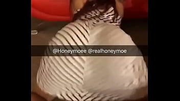 Preview 1 of Too Much Wild And Hot - Honeymoe twerking in white dress part 2