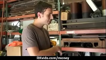 Preview 4 of Little Caprice Strapon - Sexy exhibitionist GFs are paid cash for some public fucking 7