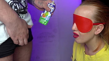 Preview 1 of Big Brooter - I was tricked in the game &quot_Guess the taste&quot_,  the dick turned out to be delicious!