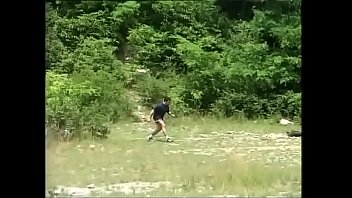 Preview 1 of Thorated Com - y. bitch slammed outdoor in the grass
