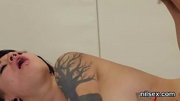 Preview 1 of Modelo Ecuatoriana Jasu Montero - Horny kitten was brought in anus nuthouse for awkward therapy