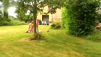 Preview 3 of Best Men Sex - wild outdoor orgy with voyeur papy