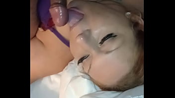 Preview 4 of Sleeping Sex Jabarjasti - Giving him something he can feel suck a dick or something