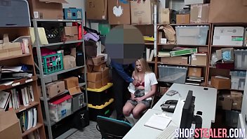 Preview 2 of Exotic Moriah Mills Anal - Charming Shoplifter Sucks Cock and Stuffed