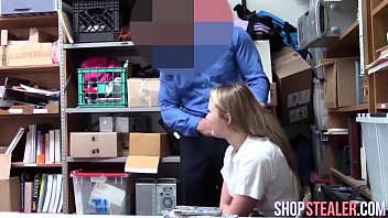 Preview 1 of Exotic Moriah Mills Anal - Charming Shoplifter Sucks Cock and Stuffed