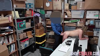 Preview 4 of Exotic Moriah Mills Anal - Charming Shoplifter Sucks Cock and Stuffed