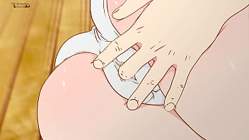 Preview 1 of Womanizer Toy Orgasm - The guy slaps his sister&#039_s ass and accidentally sticks his finger in her pussy !Revenge girl Hentai, Cartoon, Parody !