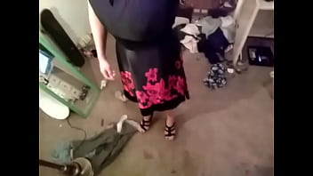 Preview 2 of Nasty Hardcore Teen - Sissy Showing Off Outfit