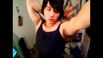 Preview 4 of Nasty Hardcore Teen - Sissy Showing Off Outfit