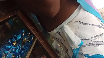 Preview 3 of Son High Teen - boobs hidden and aunty navel