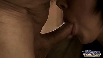 Preview 4 of Danglau Xxx - Old y. hairy pussy fucked by old man she rubs dick swallows jizz