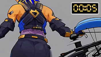 Preview 2 of Mercy Dva - NEON va a PROBAR t&uacute_ RESISTENCIA | El PROTOCOLO VALORANT JOI [Edging] [Multiple cum points] [Multiple endings] [series] [Femdom] [ESP]