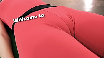 Preview 1 of Brother Turn On - Spandex Teen Cameltoe Pussy Round Ass Big Tits.